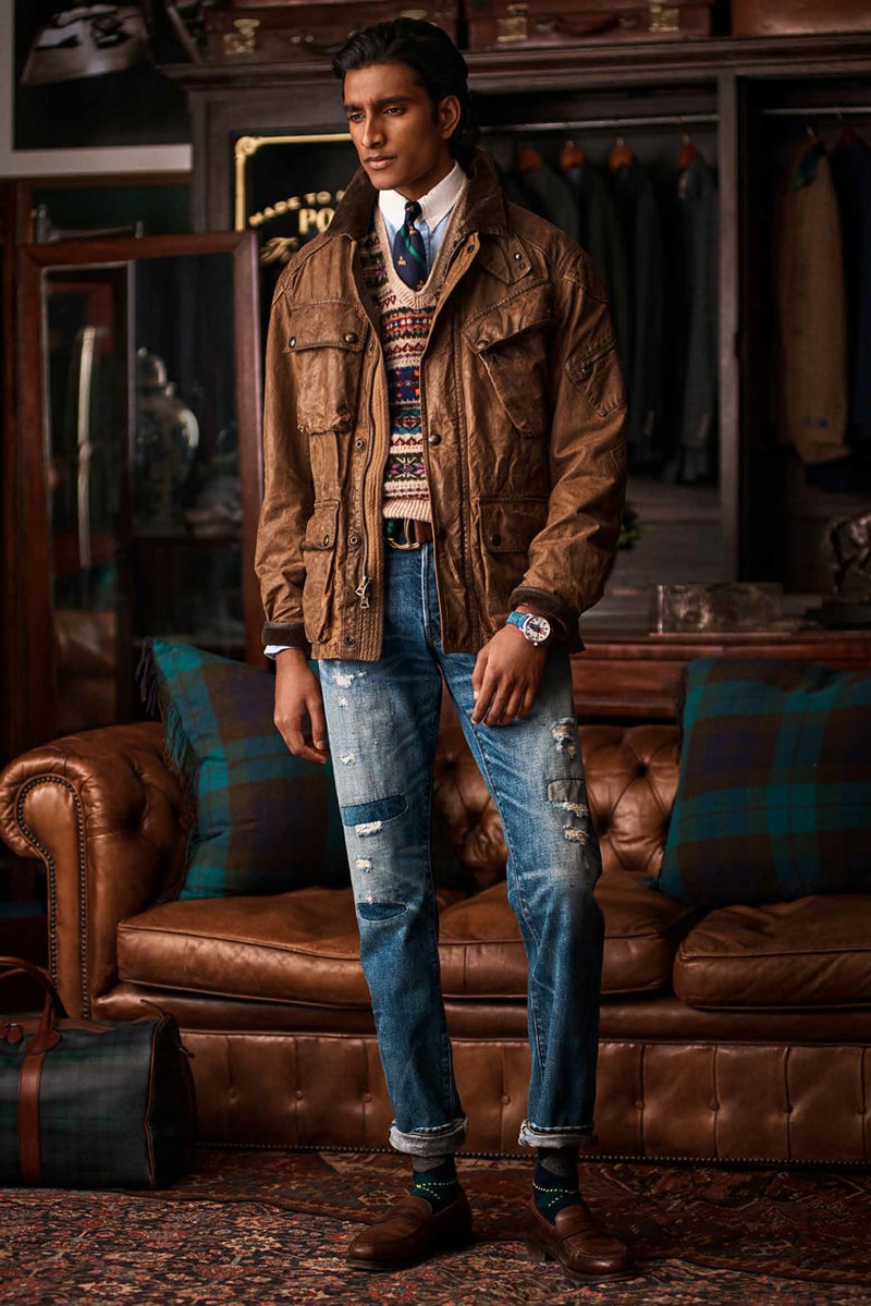 Polo Ralph Lauren fall winter 2020 FW20 Collection Lookbook western americana workwear suiting cinematic costumes 