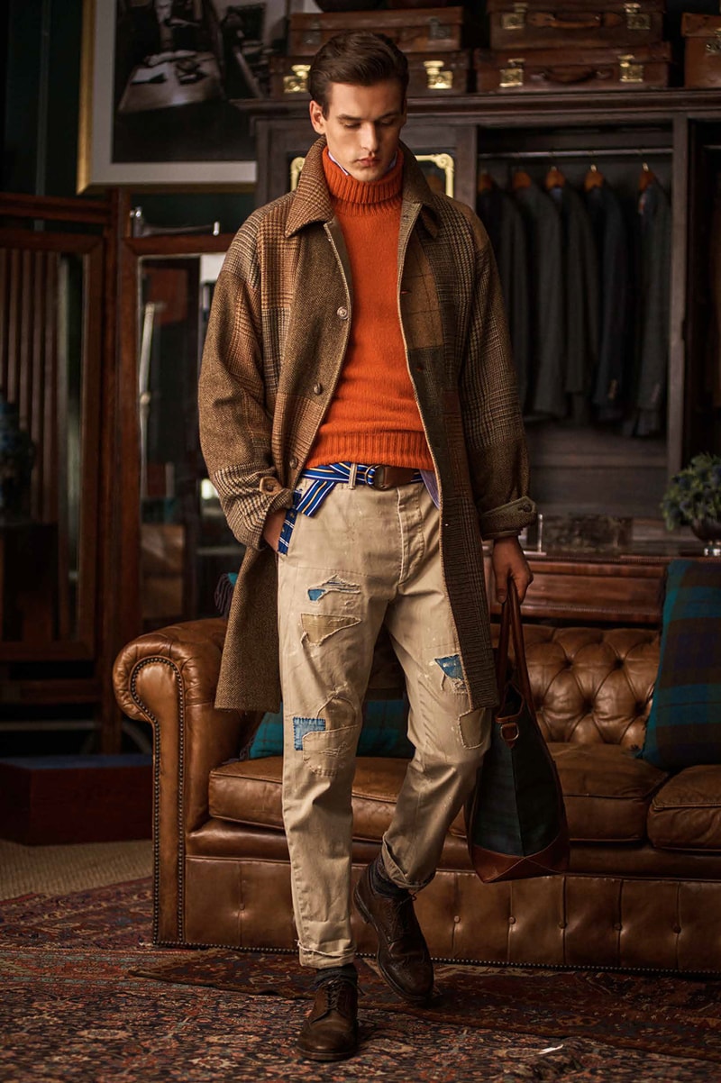 Polo Ralph Lauren fall winter 2020 FW20 Collection Lookbook western americana workwear suiting cinematic costumes 