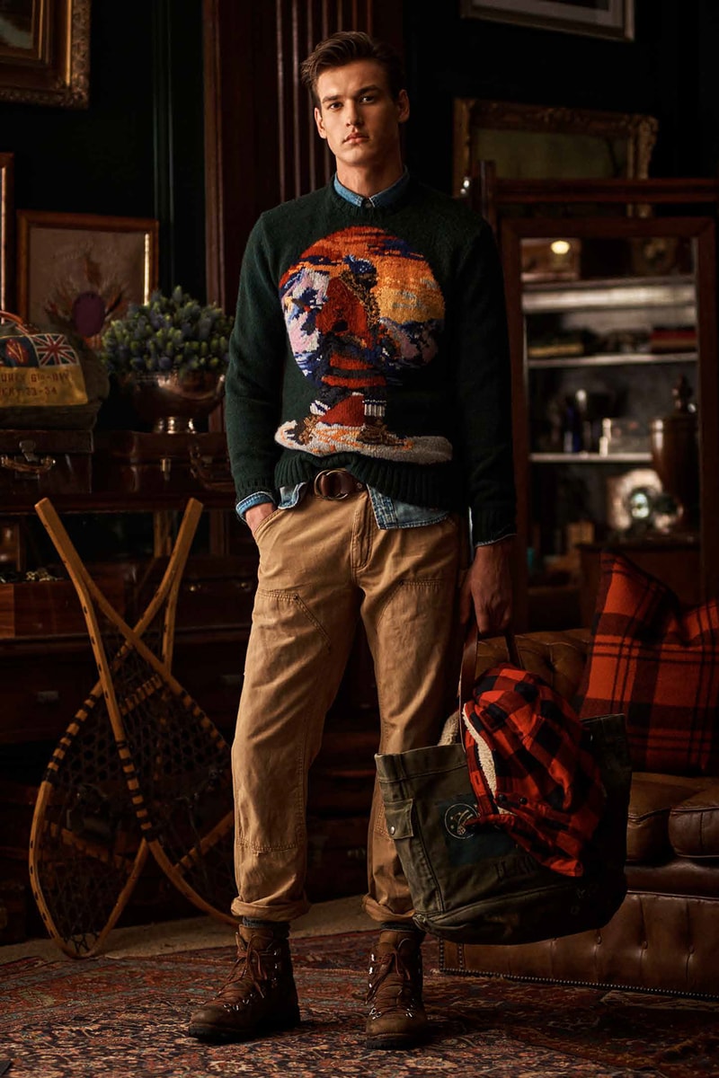 Polo Ralph Lauren fall winter 2020 FW20 Collection Lookbook western americana workwear suiting cinematic costumes 
