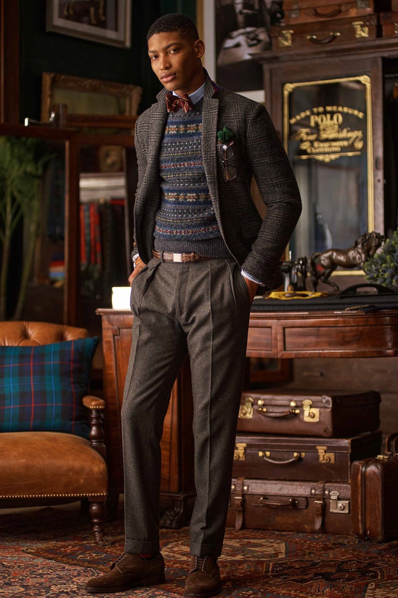 Polo Ralph Lauren fall winter 2020 FW20 Collection Lookbook western americana workwear suiting cinematic costumes 