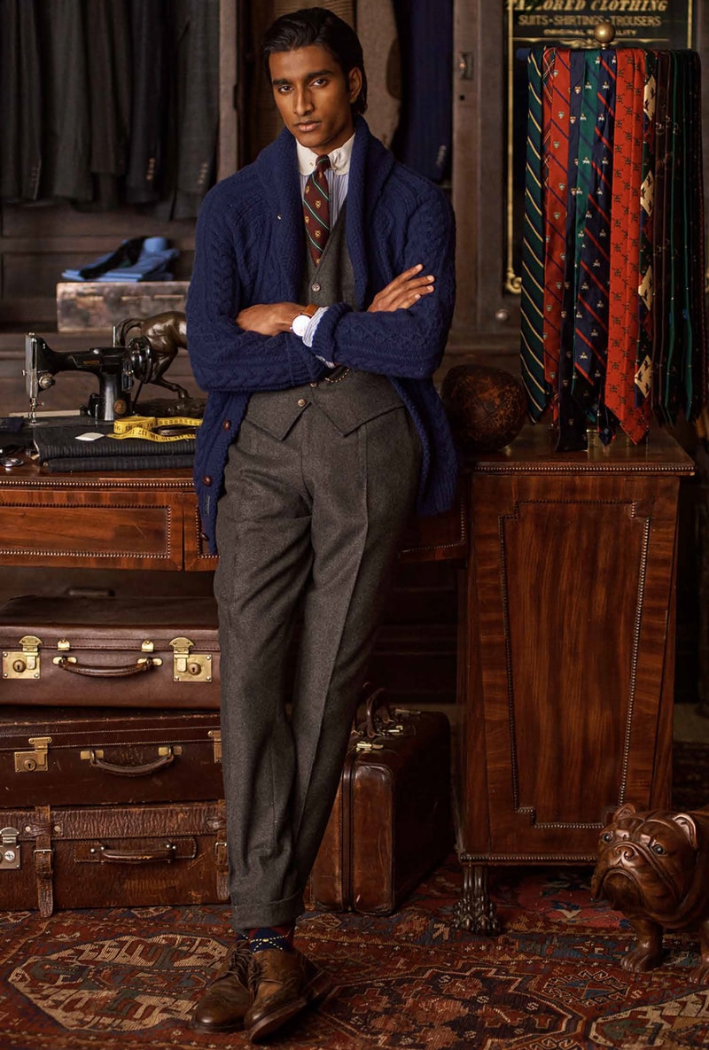 Polo Ralph Lauren fall winter 2020 FW20 Collection Lookbook western americana workwear suiting cinematic costumes 