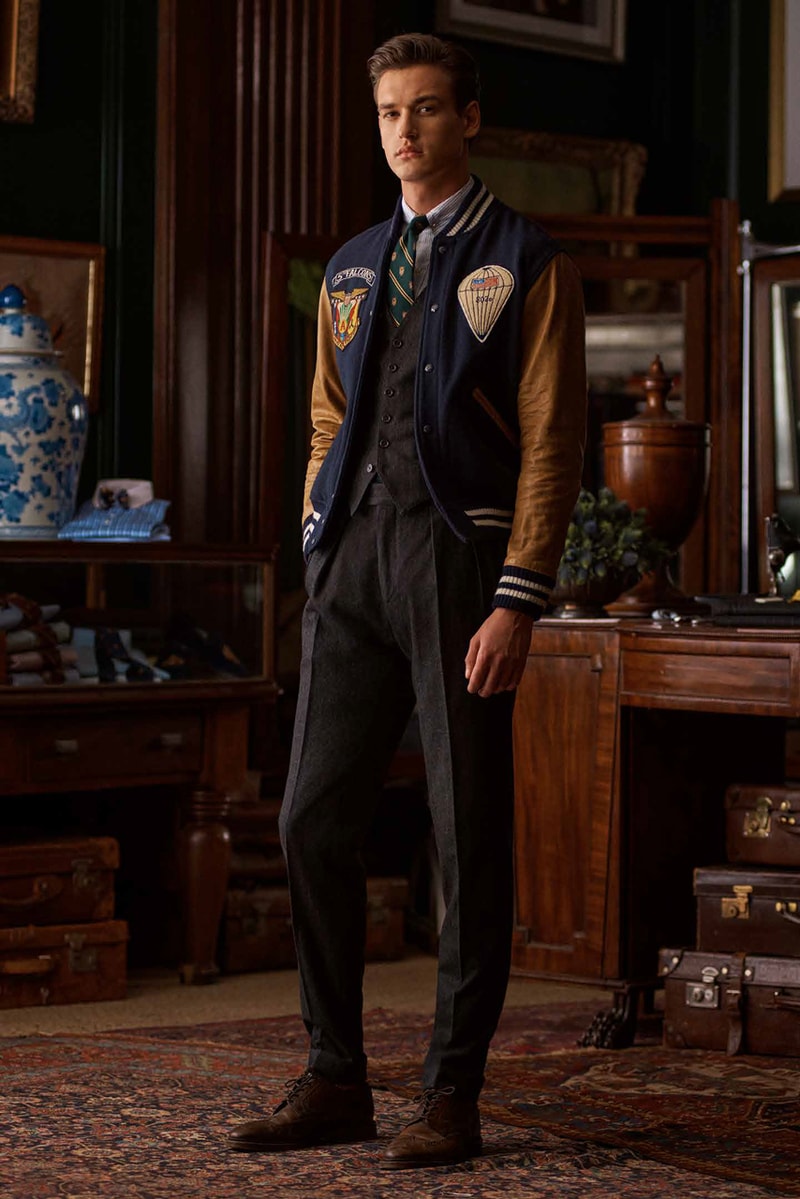 Polo Ralph Lauren fall winter 2020 FW20 Collection Lookbook western americana workwear suiting cinematic costumes 