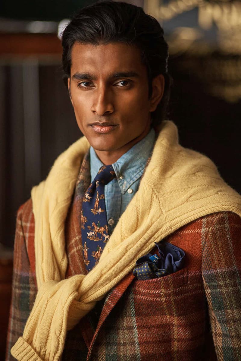 Polo Ralph Lauren fall winter 2020 FW20 Collection Lookbook western americana workwear suiting cinematic costumes