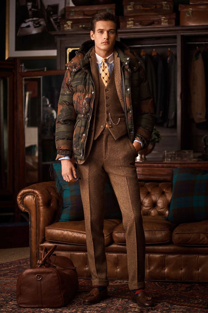 Polo Ralph Lauren fall winter 2020 FW20 Collection Lookbook western americana workwear suiting cinematic costumes 