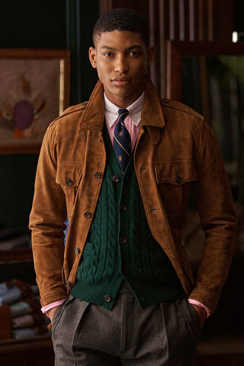 Polo Ralph Lauren fall winter 2020 FW20 Collection Lookbook western americana workwear suiting cinematic costumes 