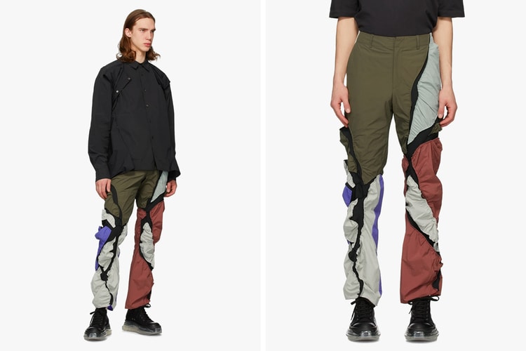 Post Archive Faction's 3.0 Left Trousers Features an Asymmetric Paneled Construction