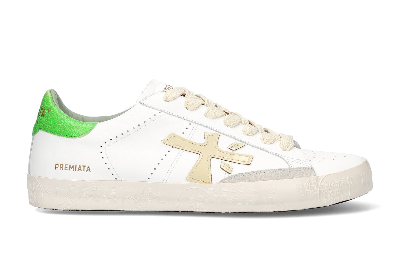 premiata ss20 steven collection range sneakers footwear timeless court classic 90s