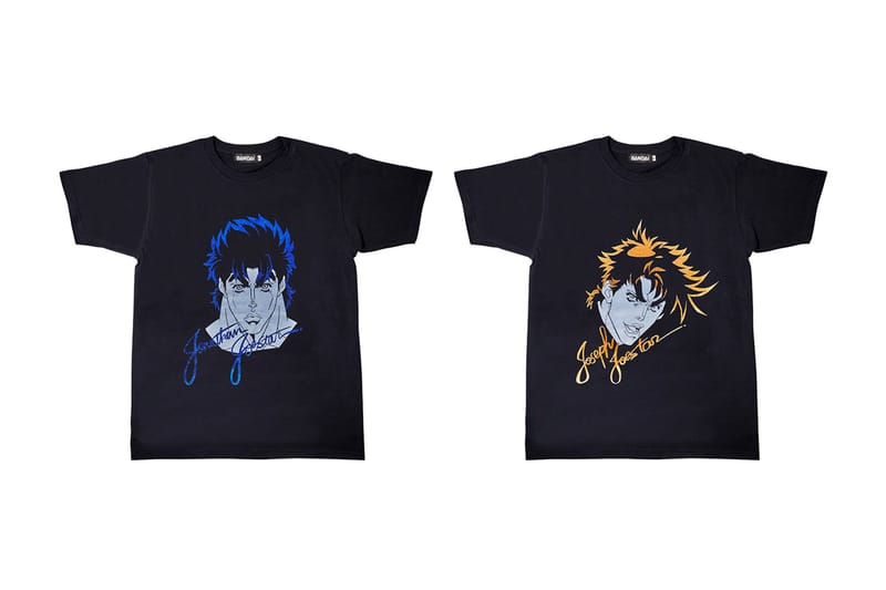 Bandai Drops 'Jojo's Bizarre Adventure' T-Shirt Collection