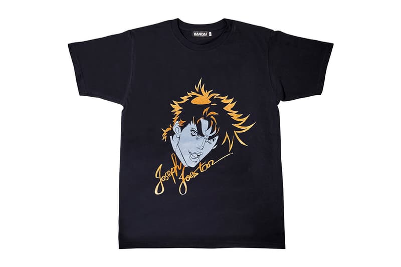 Premium Bandai 'Jojo's Bizarre Adventure' T-Shirt Collection Phantom Blood Battle Tendency Stardust Crusaders Diamond Is Unbreakable Golden Wind  Joseph Joester Jotaro Kujo Anime Manga 