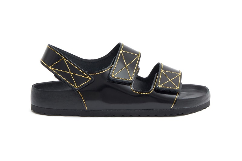 Proenza Schouler x Birkenstock Collaboration Footwear Release Information Arizona Milano Leather Sandals Luxury Work From Home Shoes WFH Slippers Isolation Quarantine Kicks