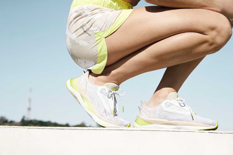 First Mile x PUMA Second Sustainable Footwear Collection Earth Day LQD CELL Sneaker Shorts Shirts Tank Tops Camouflage Green Black Pink Hydra Camo Shatter Camo
