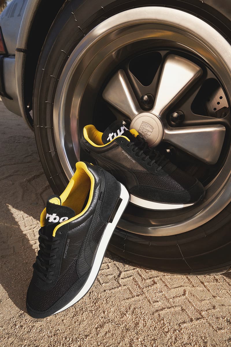 puma porsche legacy collection spring summer 2020 speedcat lux future rider 911 turbo black grey yellow red 339968_02 white asphalt high rise 339968_01 339967_01 339967_02