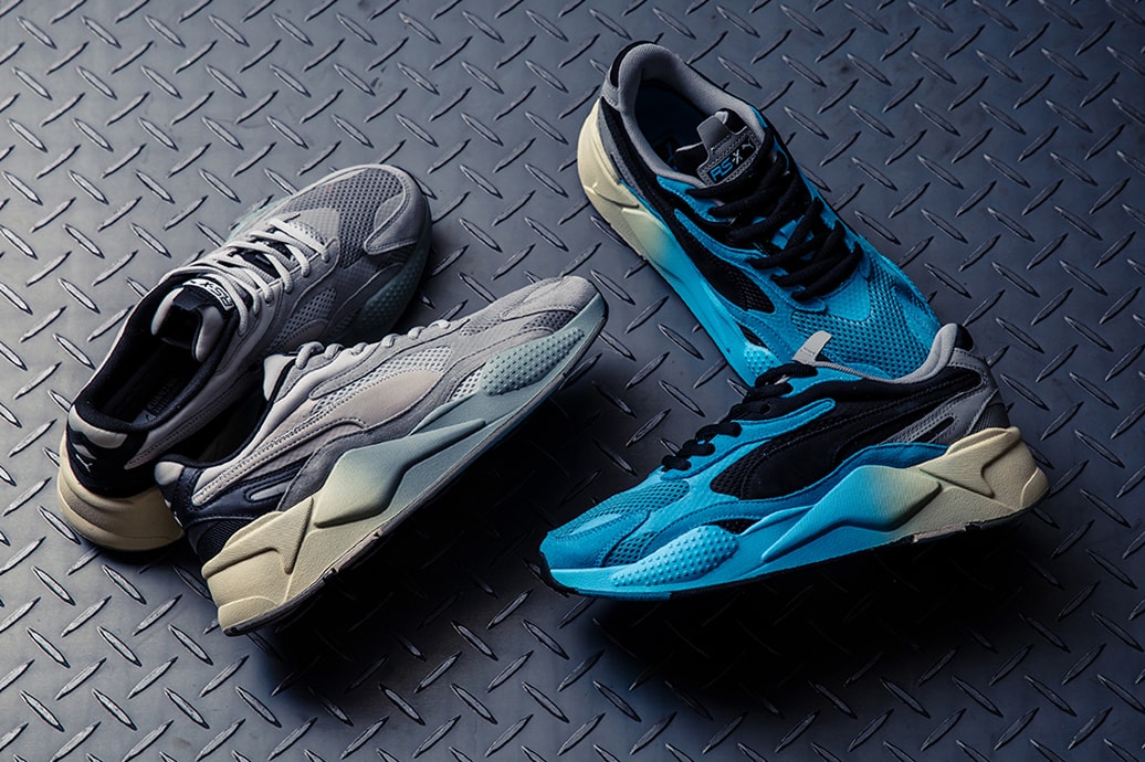 puma rs x3 move pack black Ethereal Blue limestone grey violet 372429 01 02 release date info photos price