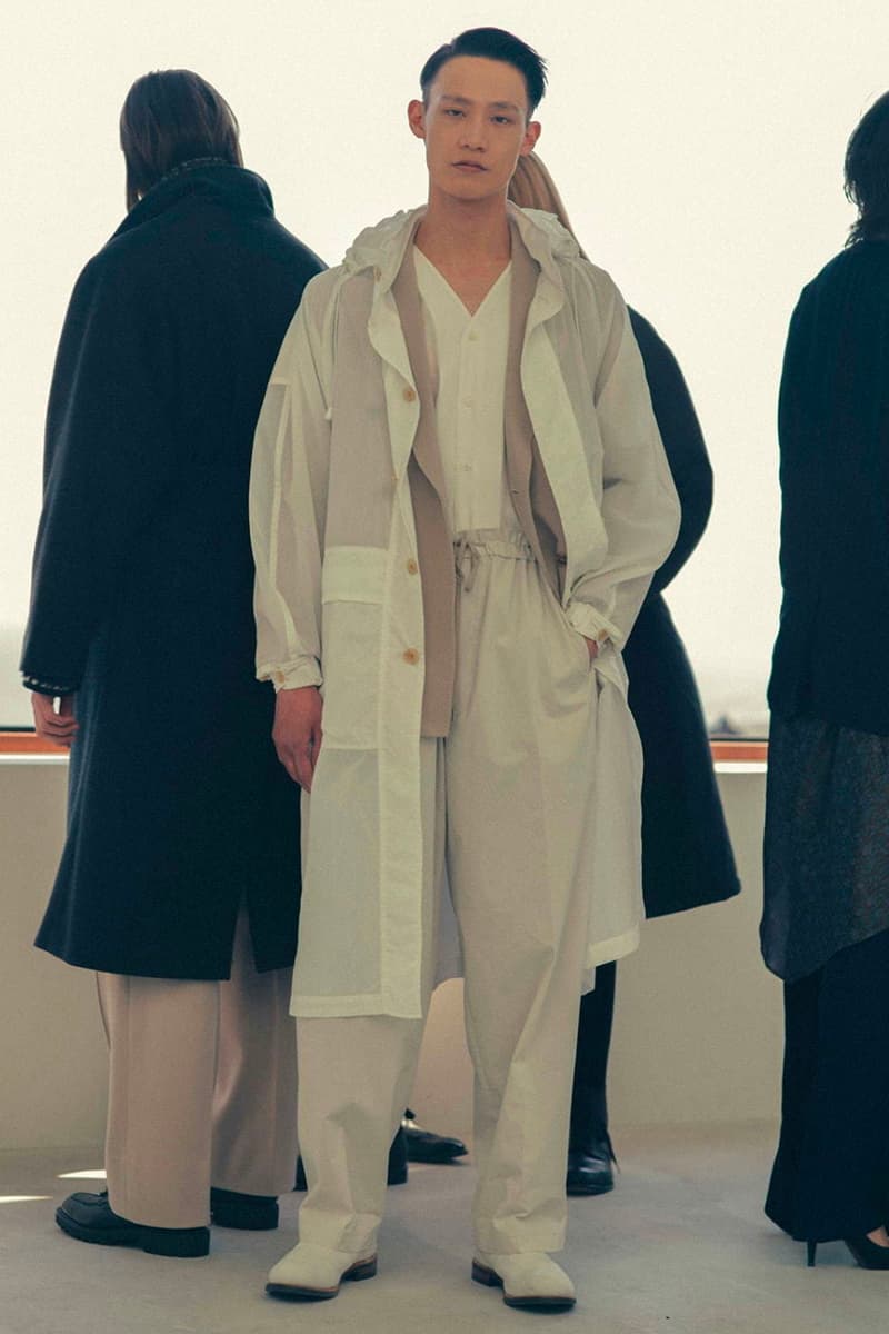 Rainmaker Kyoto FW20 Collection Lookbook fall/winter 2020 womenswear menswear japan brand sartorial garments traditional hanten haori kimono business casual suiting