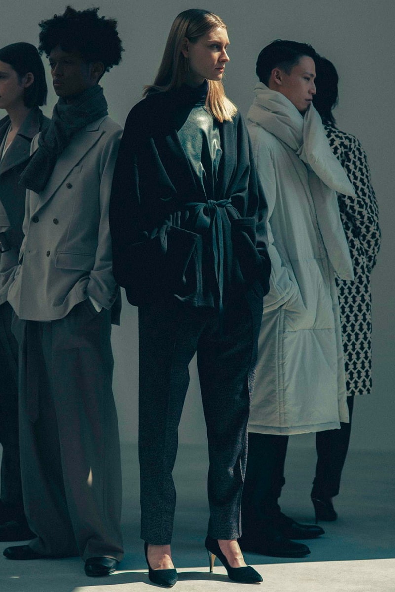Rainmaker Kyoto FW20 Collection Lookbook fall/winter 2020 womenswear menswear japan brand sartorial garments traditional hanten haori kimono business casual suiting 