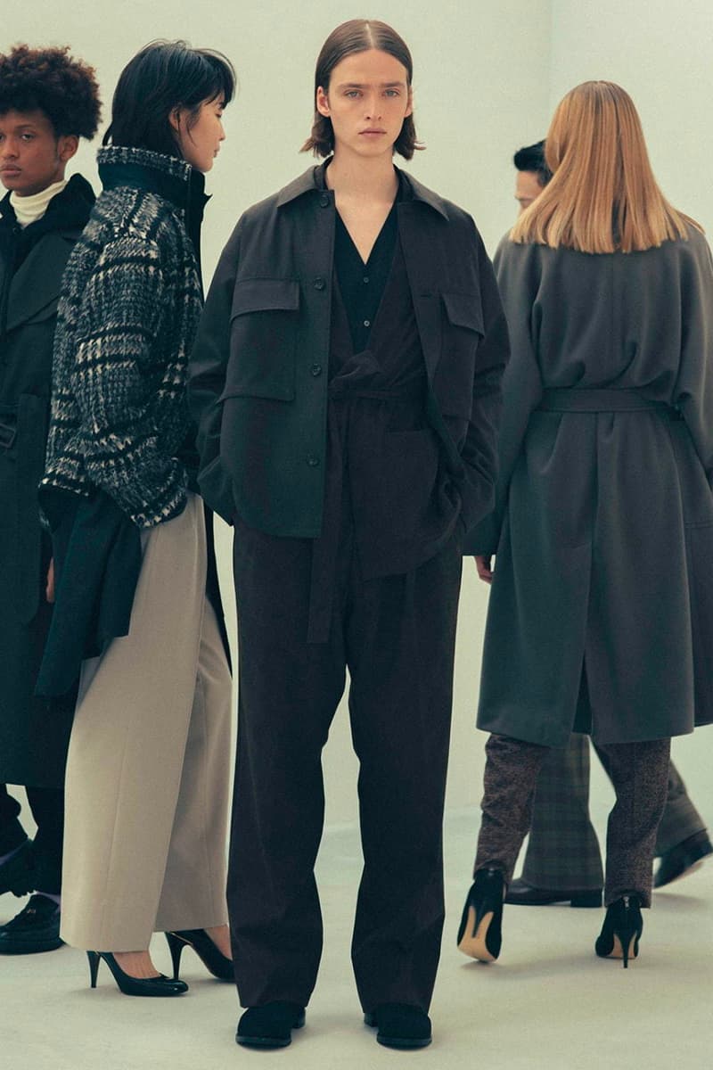 Rainmaker Kyoto FW20 Collection Lookbook fall/winter 2020 womenswear menswear japan brand sartorial garments traditional hanten haori kimono business casual suiting