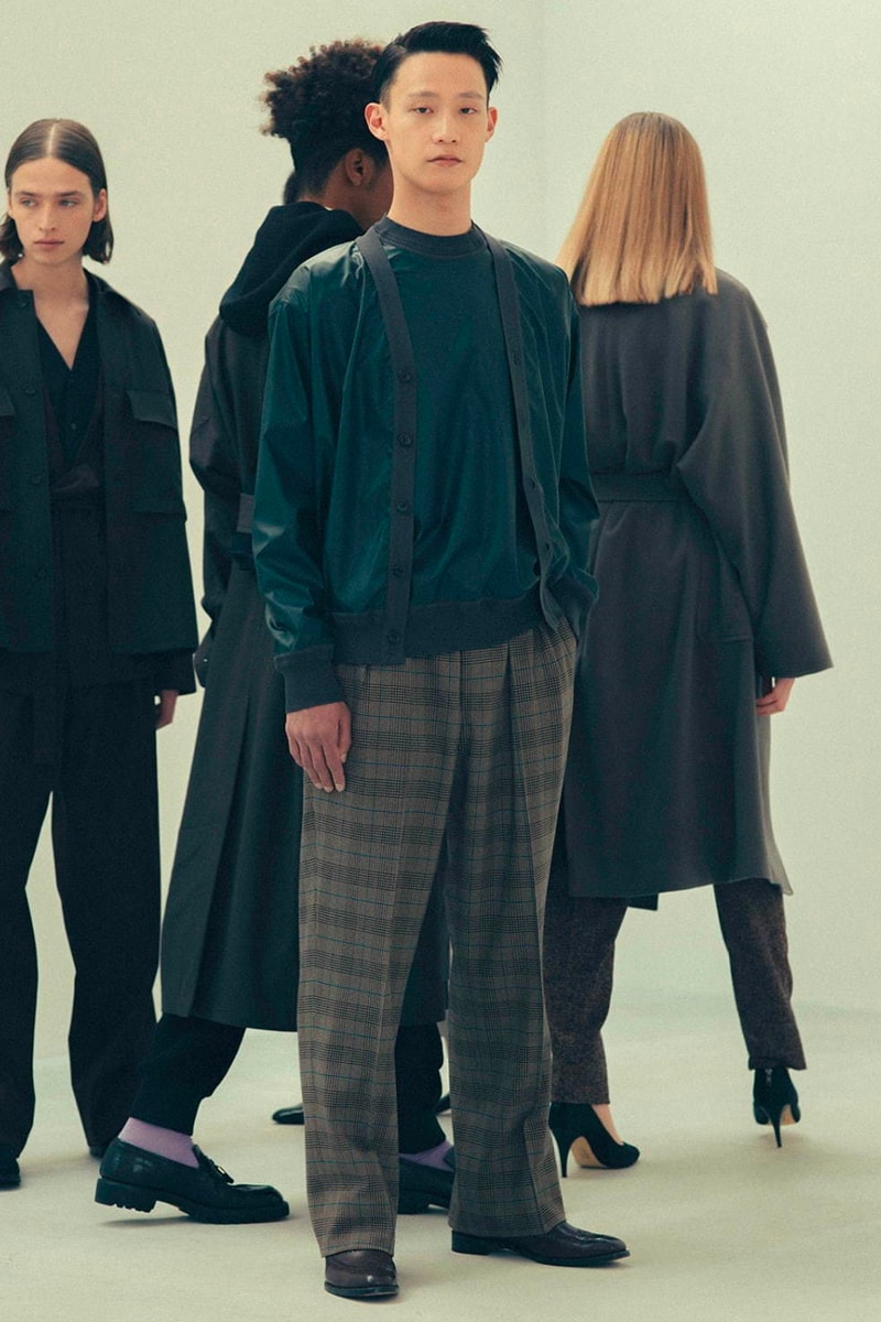 Rainmaker Kyoto FW20 Collection Lookbook fall/winter 2020 womenswear menswear japan brand sartorial garments traditional hanten haori kimono business casual suiting 