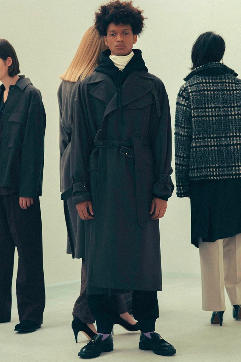 Rainmaker Kyoto FW20 Collection Lookbook fall/winter 2020 womenswear menswear japan brand sartorial garments traditional hanten haori kimono business casual suiting 