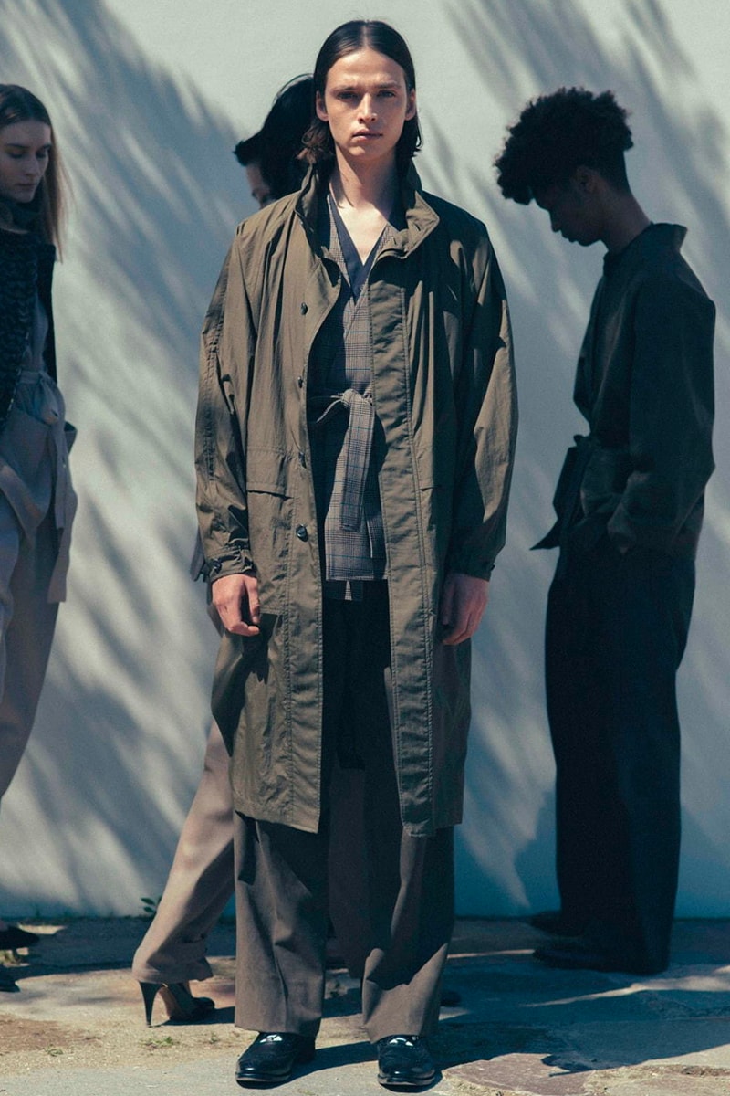 Rainmaker Kyoto FW20 Collection Lookbook fall/winter 2020 womenswear menswear japan brand sartorial garments traditional hanten haori kimono business casual suiting 