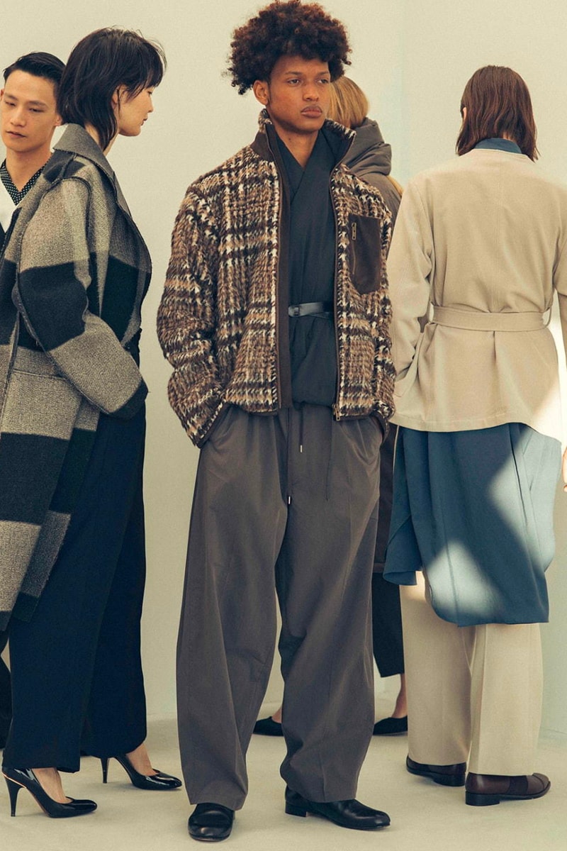 Rainmaker Kyoto FW20 Collection Lookbook fall/winter 2020 womenswear menswear japan brand sartorial garments traditional hanten haori kimono business casual suiting 