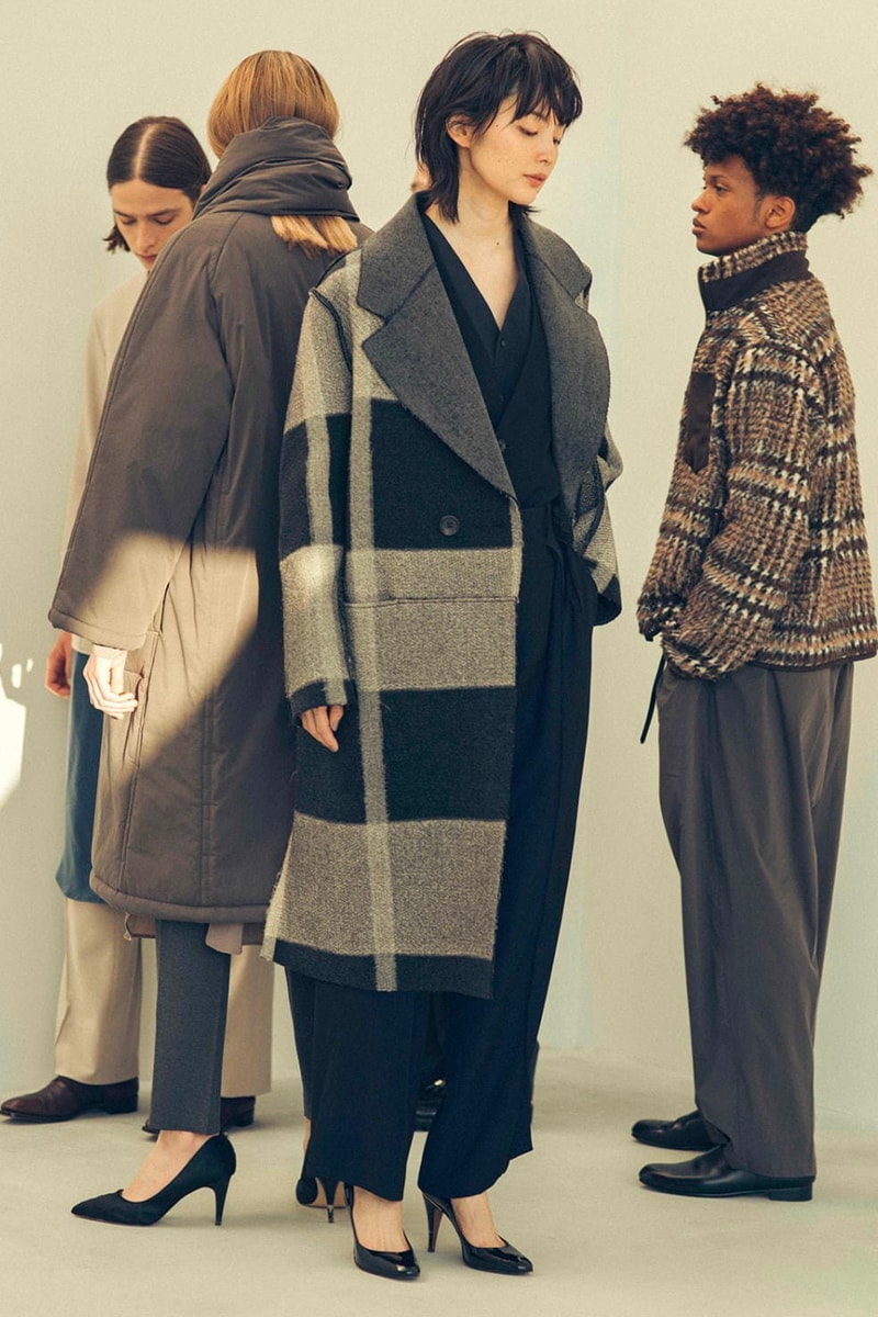 Rainmaker Kyoto FW20 Collection Lookbook fall/winter 2020 womenswear menswear japan brand sartorial garments traditional hanten haori kimono business casual suiting 