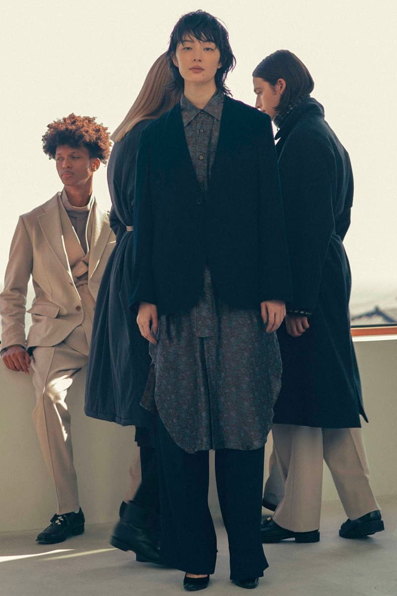 Rainmaker Kyoto FW20 Collection Lookbook fall/winter 2020 womenswear menswear japan brand sartorial garments traditional hanten haori kimono business casual suiting