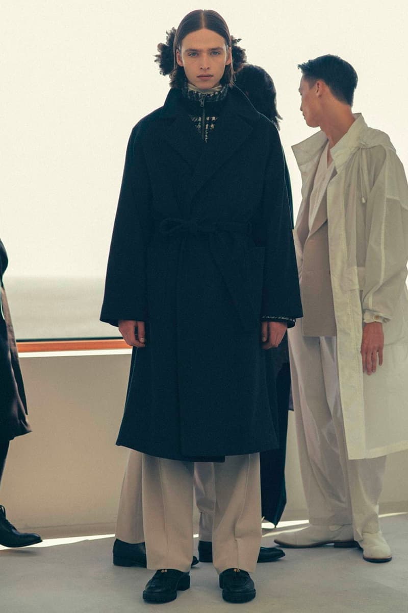 Rainmaker Kyoto FW20 Collection Lookbook fall/winter 2020 womenswear menswear japan brand sartorial garments traditional hanten haori kimono business casual suiting 