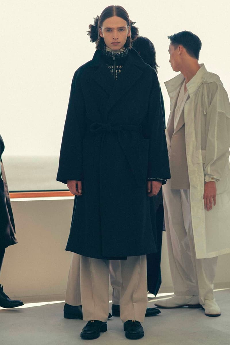 Rainmaker Kyoto FW20 Collection Lookbook fall/winter 2020 womenswear menswear japan brand sartorial garments traditional hanten haori kimono business casual suiting