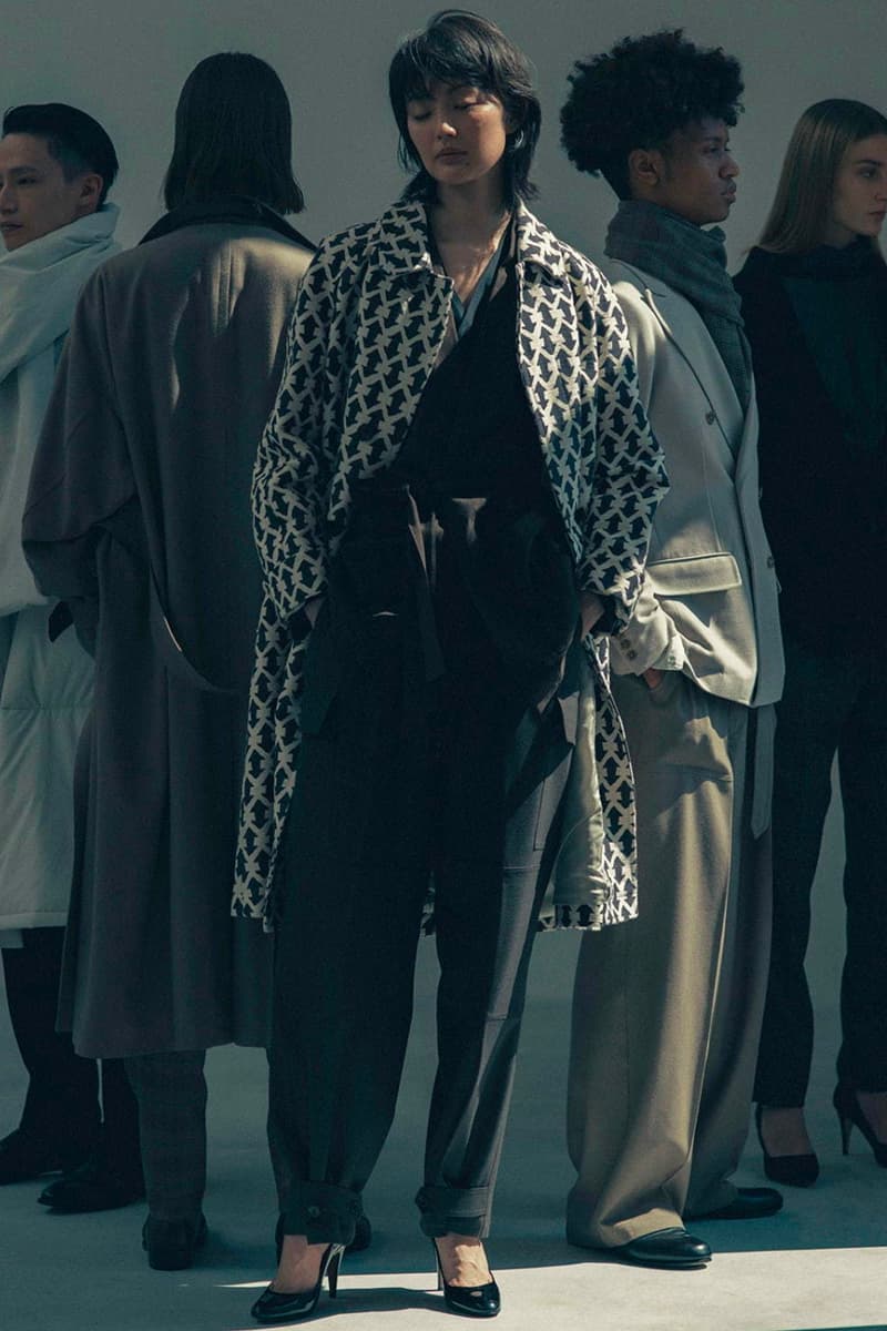 Rainmaker Kyoto FW20 Collection Lookbook fall/winter 2020 womenswear menswear japan brand sartorial garments traditional hanten haori kimono business casual suiting