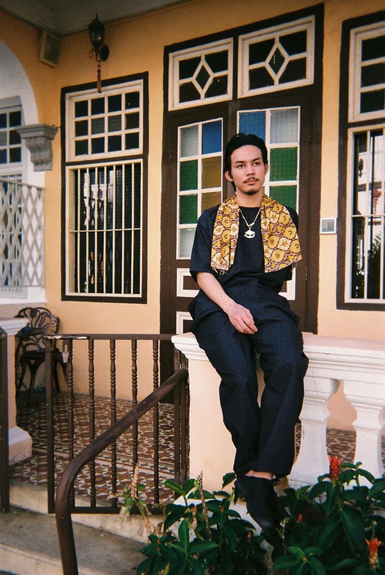Monkey Time Rajabrooke 2020 Capsule menswear streetwear spring summer collection layers seasonal batik print pattern japanese designer southeast asia malaysia