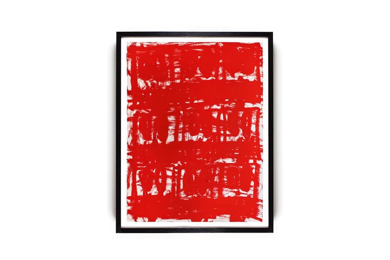 rashid johnson untitled anxious red drawings hauser wirth online viewing room exhibition