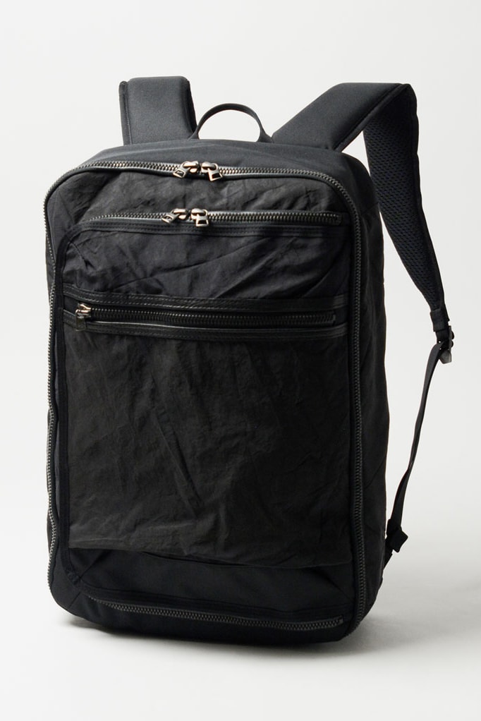 master piece rebirth project japan backpack bag airbag upcycle car scrap vest apparel remake dye conscious sustainable collaboration mspc collection release date info buy 02010 02011 02012 02013 02014-rp polyestey airback