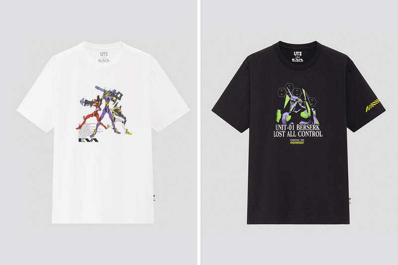 UNIQLO UT Energizes 'Evangelion' Collection With Special Packaging