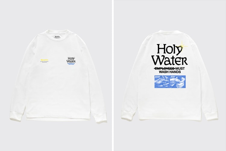 Reception Releases "Holy Water" Capsule to Raise Money for Coronavirus Response