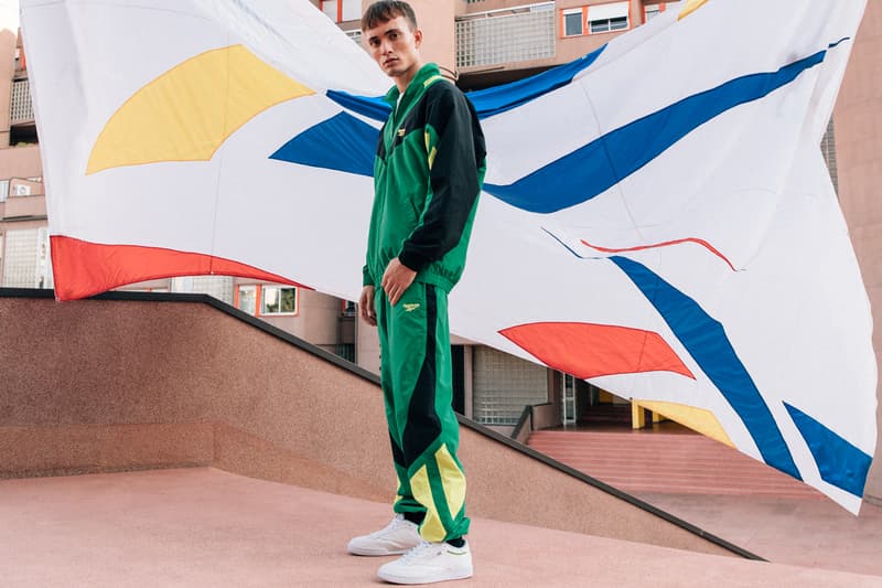 Reebok Classic International Sport Lookbook tracksuits track pants release date info photos price t shirt sweatshirt crewneck club c classic leather