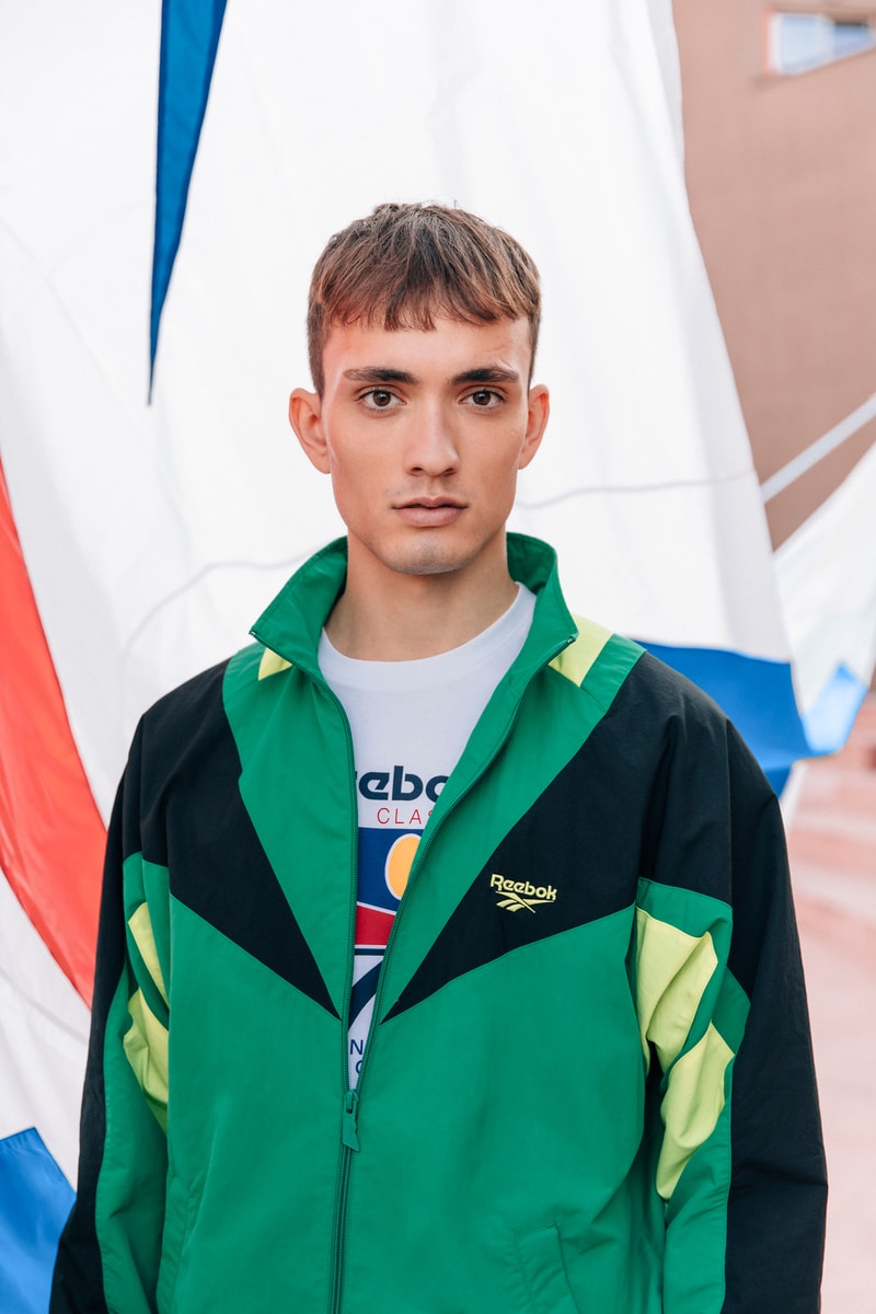 Reebok Classic International Sport Lookbook tracksuits track pants release date info photos price t shirt sweatshirt crewneck club c classic leather