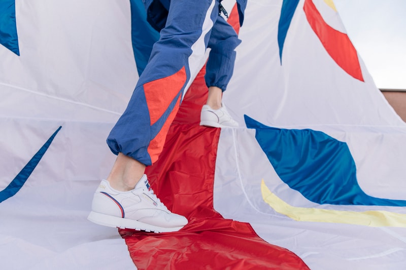 Reebok Classic International Sport Lookbook tracksuits track pants release date info photos price t shirt sweatshirt crewneck club c classic leather