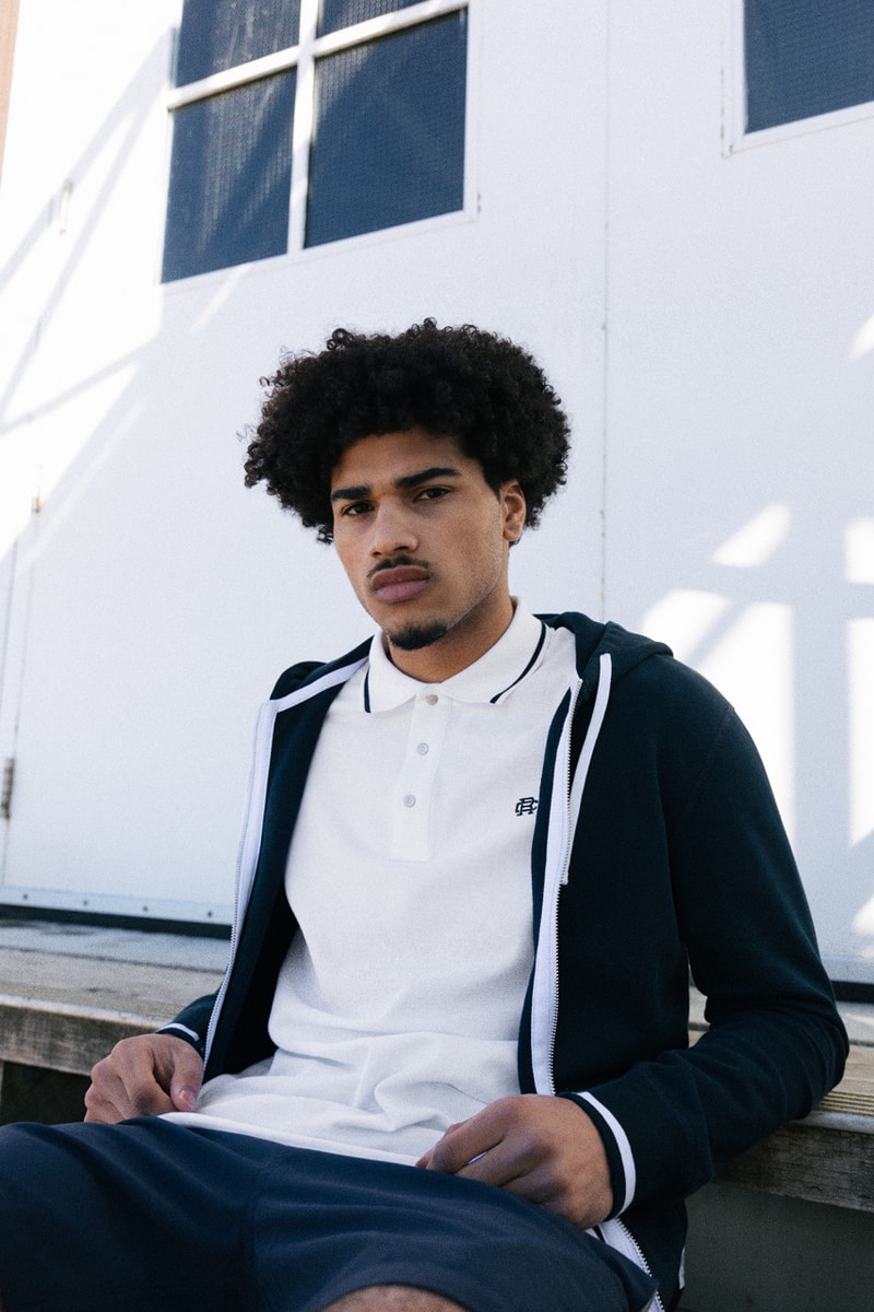 Reigning Champ Rowing Pack Release Info White Navy Stripes Sweats Lightweight Terry Tops Crewnecks T-shirts Shorts Swim Shorts Polos