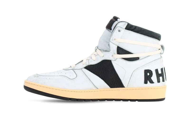 RHUDE RHECESS-HI Sneakers White Black Release Info Buy Price