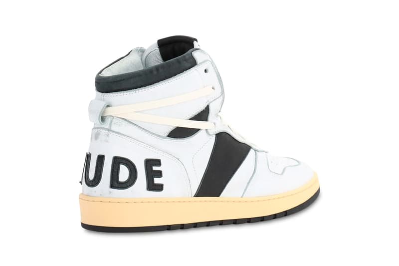 RHUDE RHECESS-HI Sneakers White Black Release Info Buy Price