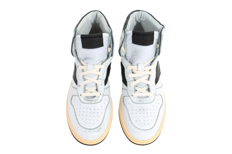 RHUDE RHECESS-HI Sneakers White Black Release Info Buy Price