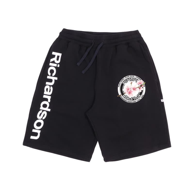 Richardson "Cherry Blossom Teamster" Collection Seal US Union Workers Sakura Cherry Blossom Stem Black White Hoodies Long Sleeves Sweatpants Shorts Baseball Caps Embroidery