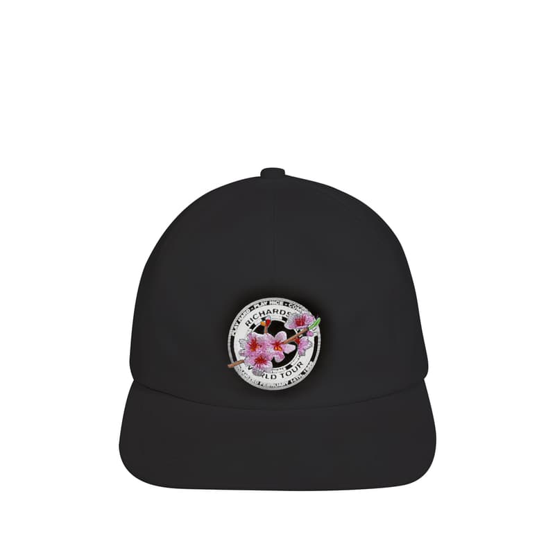 Richardson "Cherry Blossom Teamster" Collection Seal US Union Workers Sakura Cherry Blossom Stem Black White Hoodies Long Sleeves Sweatpants Shorts Baseball Caps Embroidery