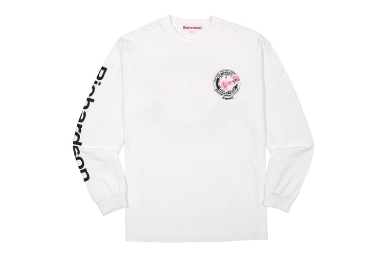 Richardson "Cherry Blossom Teamster" Collection Seal US Union Workers Sakura Cherry Blossom Stem Black White Hoodies Long Sleeves Sweatpants Shorts Baseball Caps Embroidery