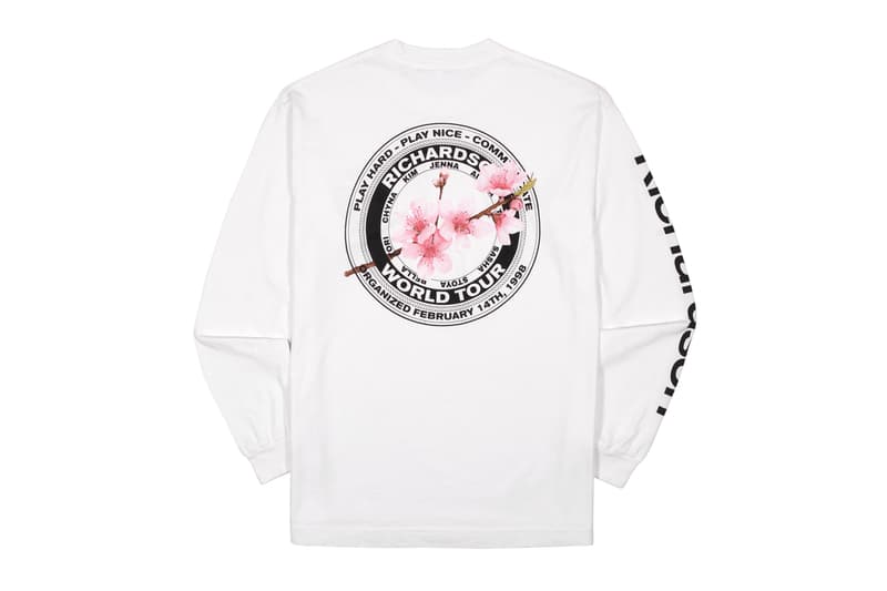 Richardson "Cherry Blossom Teamster" Collection Seal US Union Workers Sakura Cherry Blossom Stem Black White Hoodies Long Sleeves Sweatpants Shorts Baseball Caps Embroidery