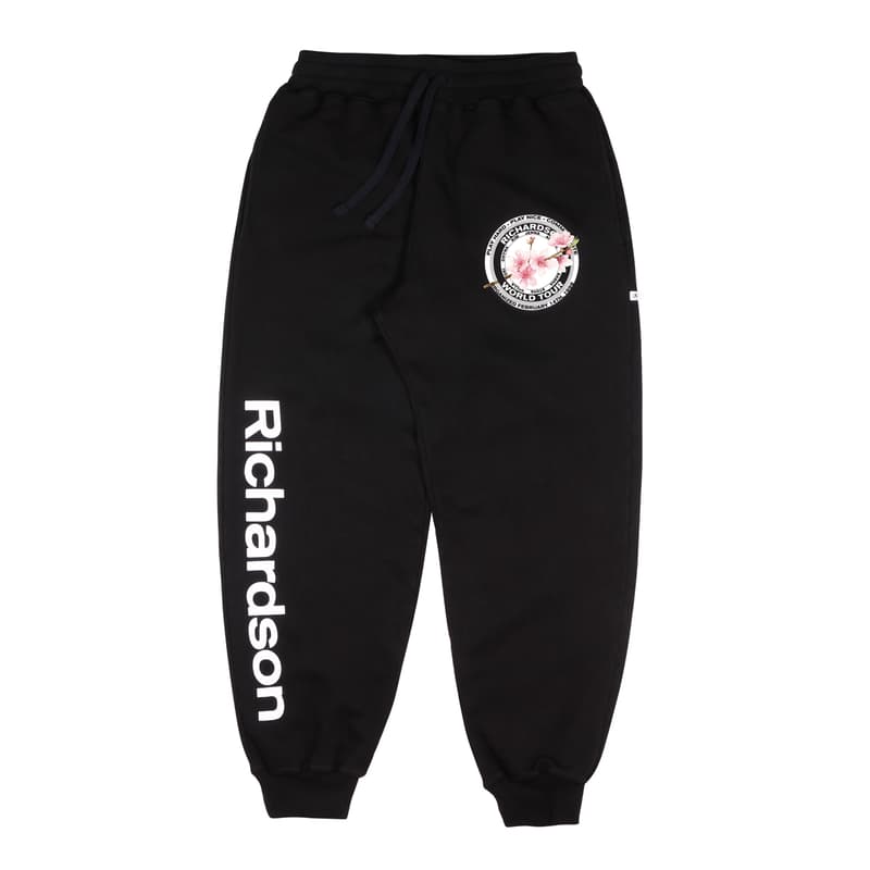 Richardson "Cherry Blossom Teamster" Collection Seal US Union Workers Sakura Cherry Blossom Stem Black White Hoodies Long Sleeves Sweatpants Shorts Baseball Caps Embroidery