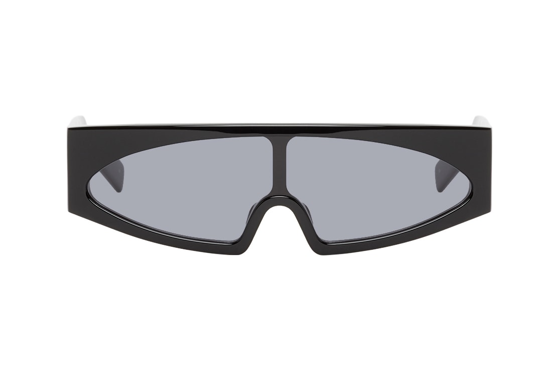 Rick Owens Kiss Sunglasses Colorways Release Information SSENSE Cop Drop Online Shopping SS20 Eyewear Off-White & Orange Black Pink Silver Lenses Avant Garde Futuristic TECUATL Runway SS20