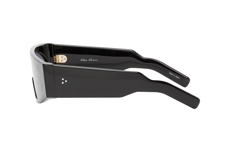 Rick Owens Kiss Sunglasses Colorways Release Information SSENSE Cop Drop Online Shopping SS20 Eyewear Off-White & Orange Black Pink Silver Lenses Avant Garde Futuristic TECUATL Runway SS20