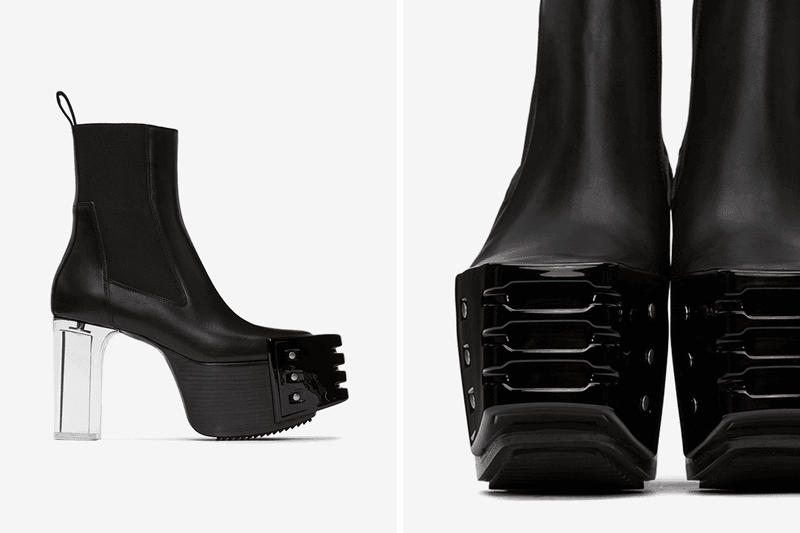 Rick Owens Keeps it Androgynous With Futuristic Chelsea Boots