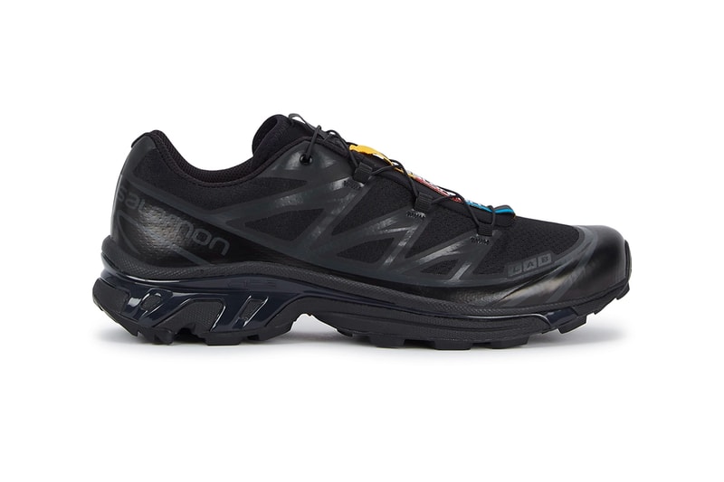 Salomon XT 6 ADV Triple Black menswear streetwear spring summer 2020 collection footwear shoes sneakers trainers runners hiking trek trail seasonal outdoors technical